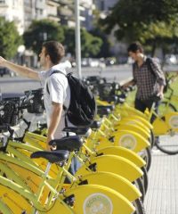 Paradero de Bicicletas Públicas