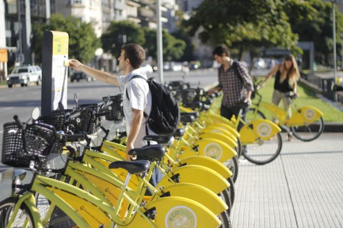 Paradero de Bicicletas Públicas