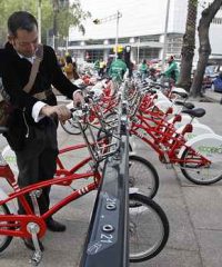 Paradero de Bicicletas Públicas