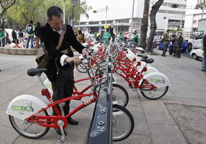 Paradero de Bicicletas Públicas